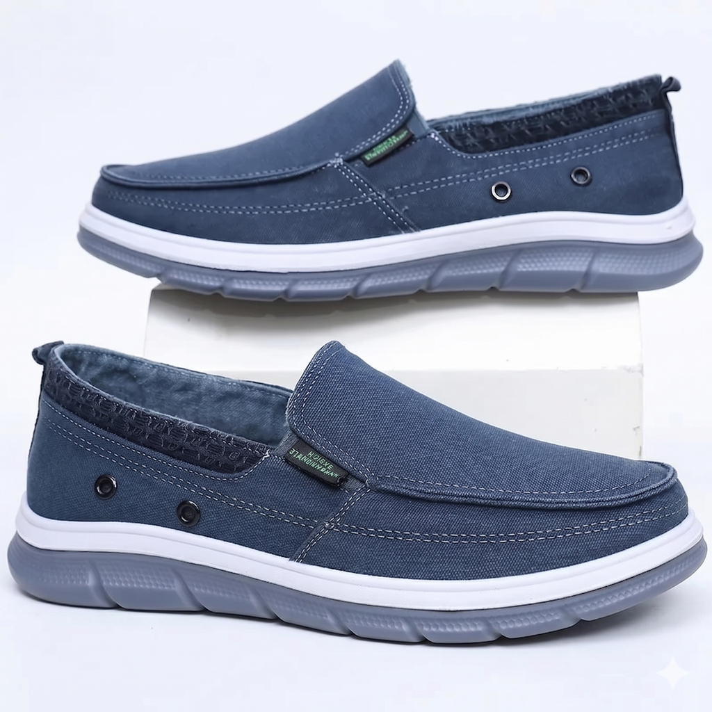 Zapatos de tela premium para hombre