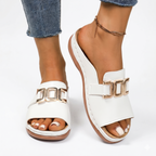 Sandalias casuales con suela gruesa para mujer