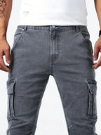 Pantalones vaqueros casuales para hombre