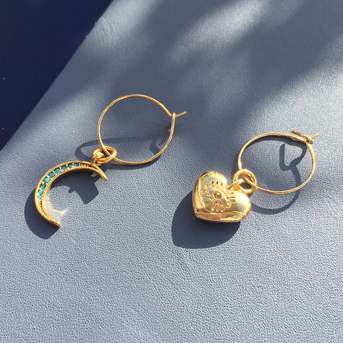 Pendientes Dorados