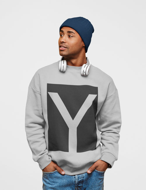 Sudadera de cuello redondo.