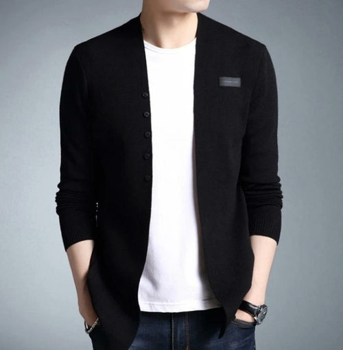 Blazer ajustada para hombre con diseño de botones