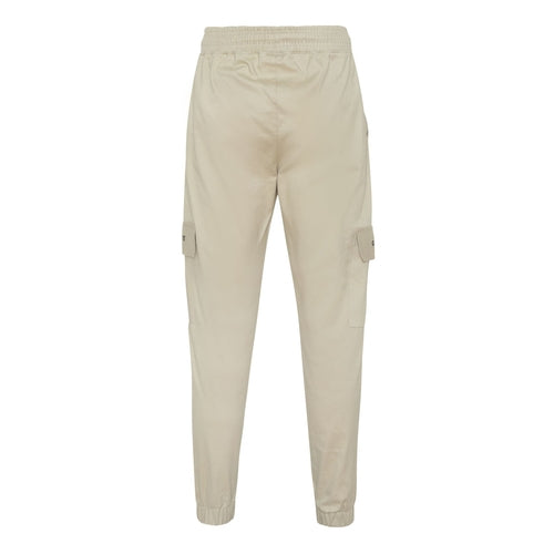 Pantalones cargo beige