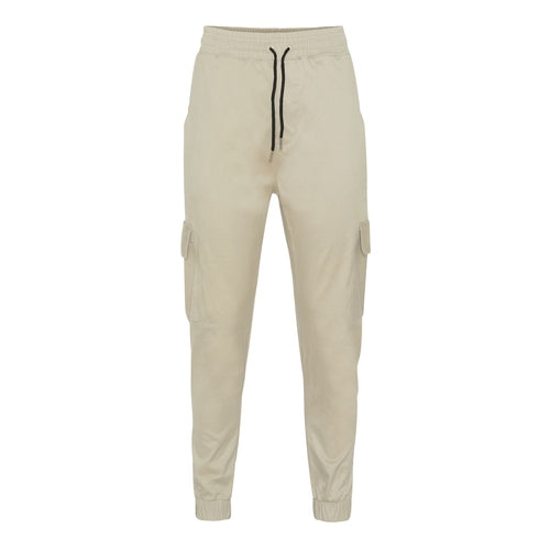 Pantalones cargo beige