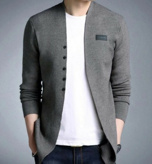 Blazer ajustada para hombre con diseño de botones